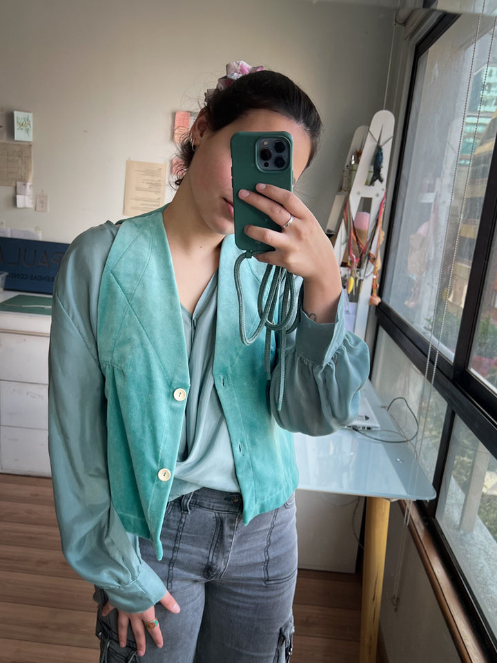 Organic Cotton Velvet Vest