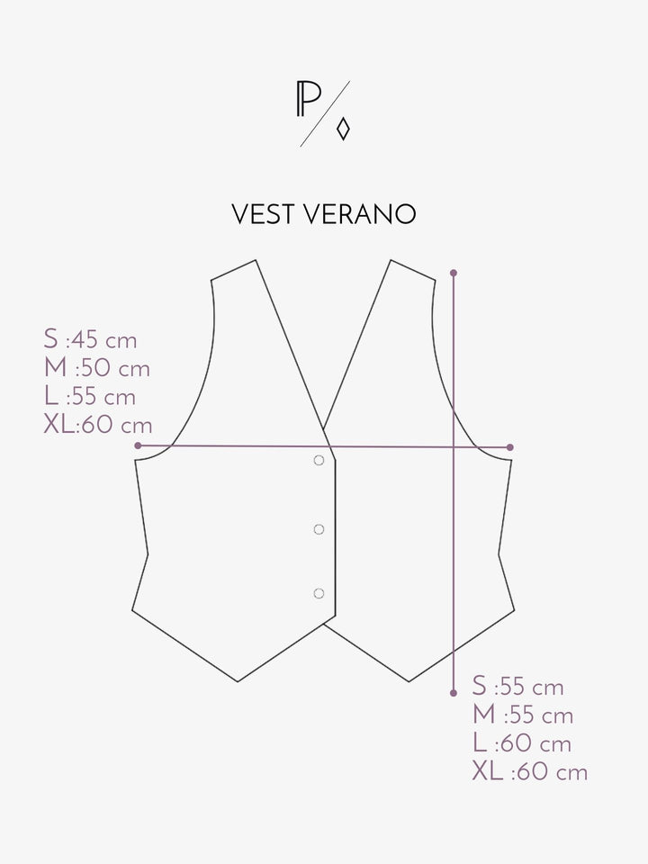 Vest Trama Lino