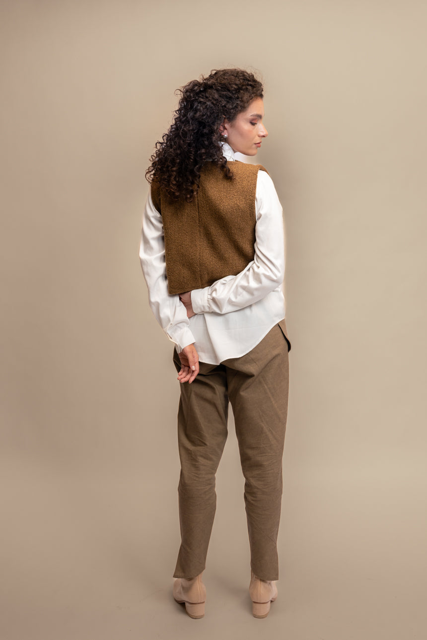 PECHERA DUNA LANA MERINO CAFÉ