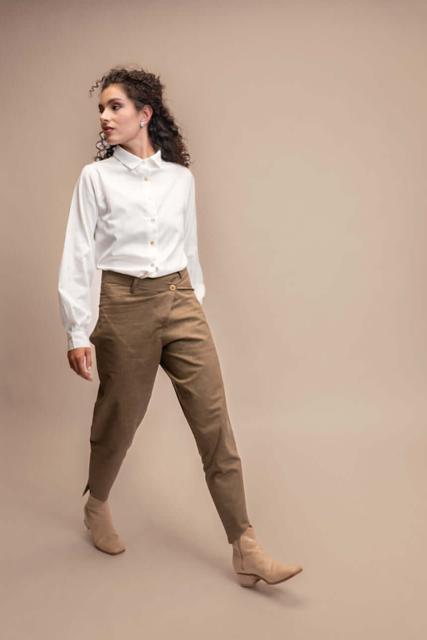 CAMISA ALGODÓN ORGÁNICO BLANCO