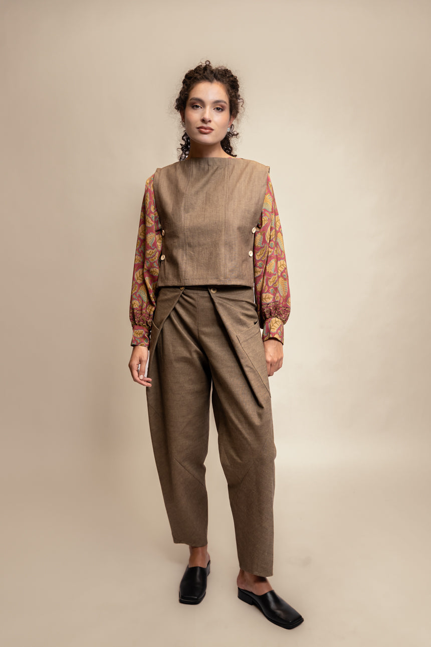 PECHERA DUNA DENIM CAFÉ