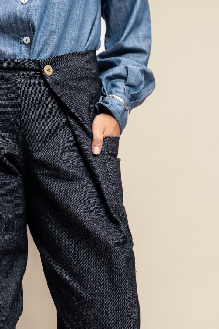 PANTALÓN DERIVA DENIM AZUL MARINO