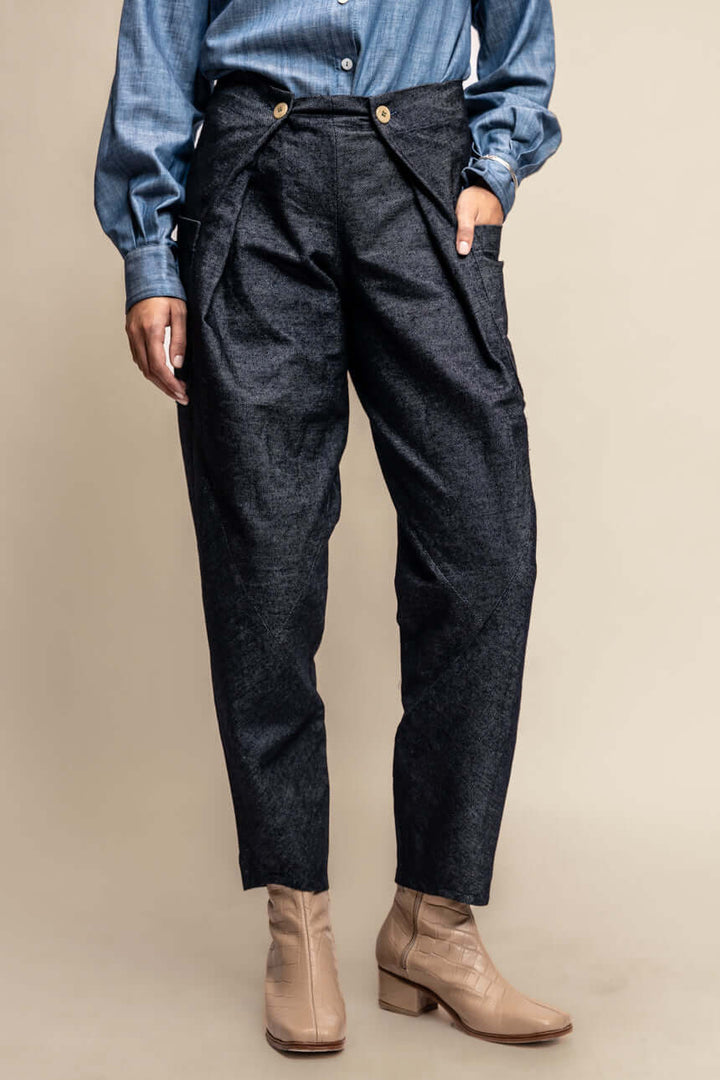 PANTALÓN DERIVA DENIM AZUL MARINO