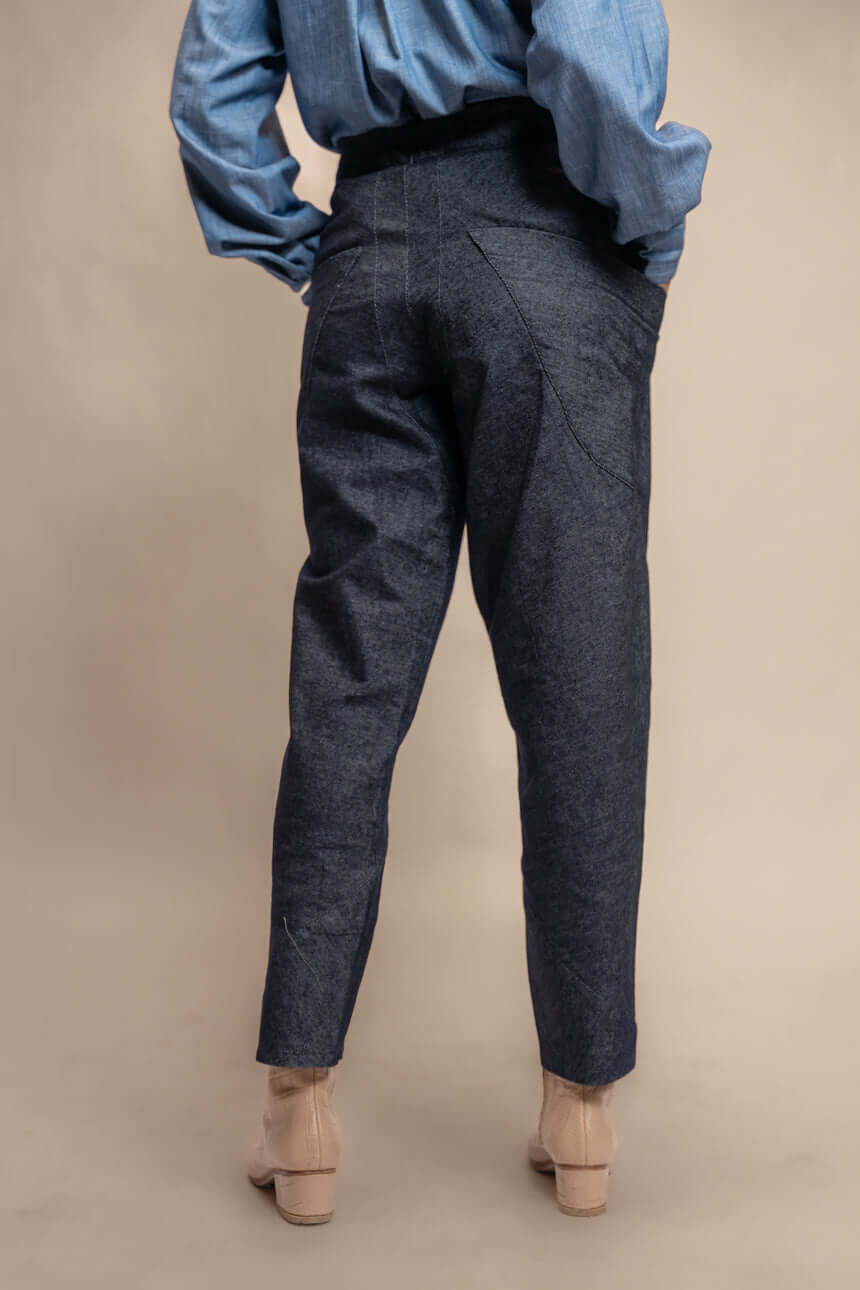 PANTALÓN DERIVA DENIM AZUL MARINO