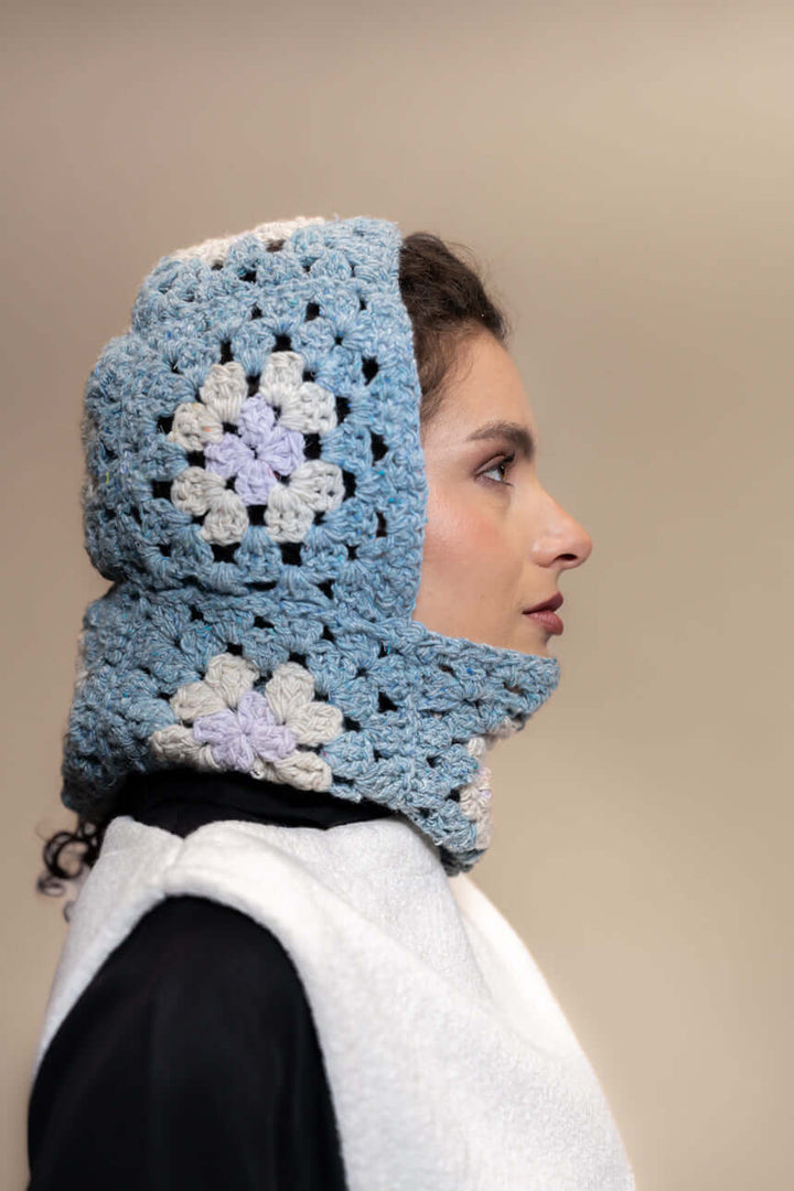 BALACLAVA LANA RECICLADA CELESTE