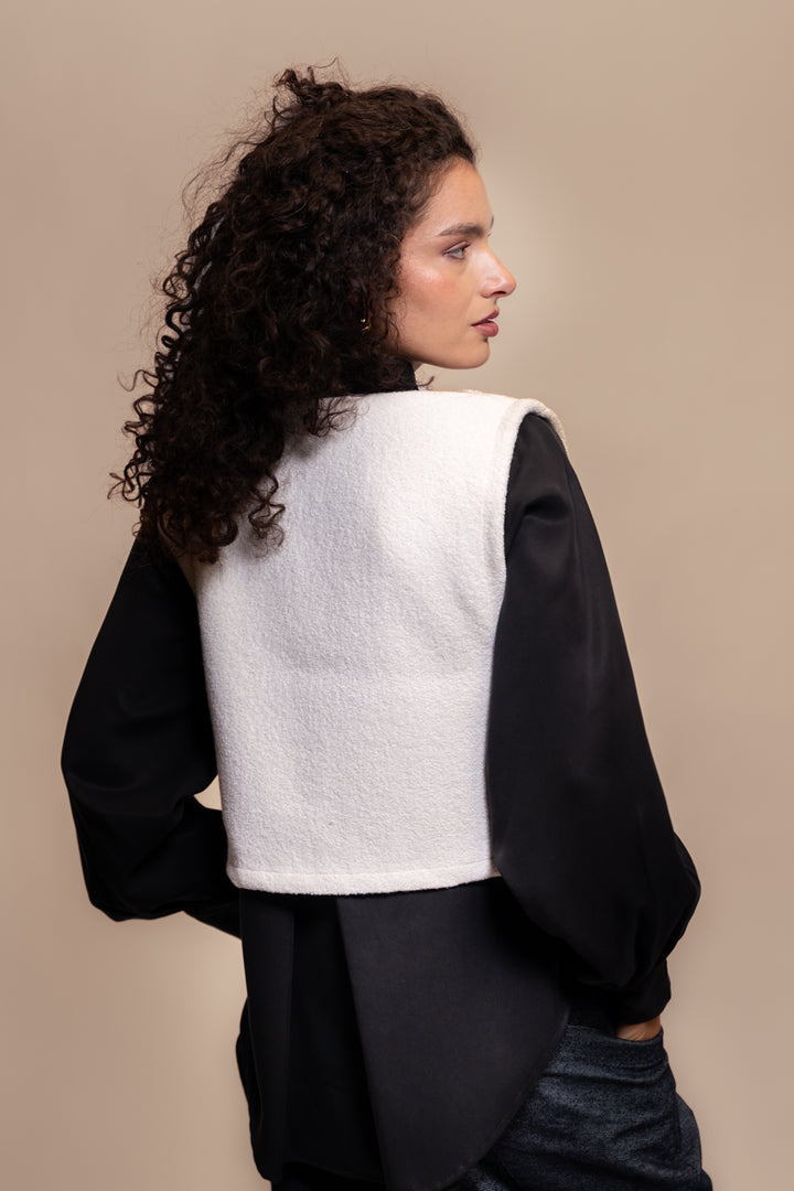 PECHERA DUNA LANA MERINO BLANCO