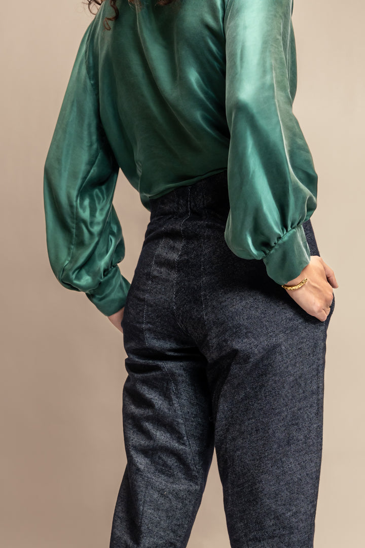 PANTALÓN TRAVESÍA DENIM AZUL MARINO