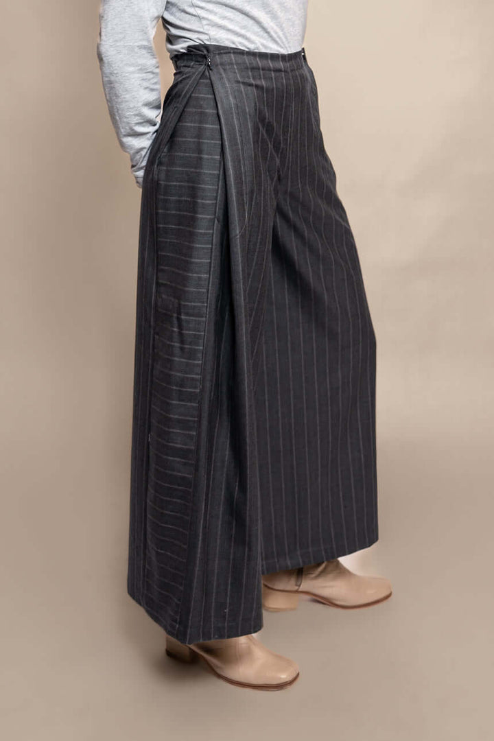 PANTALÓN LITORAL LANA MERINO GRIS