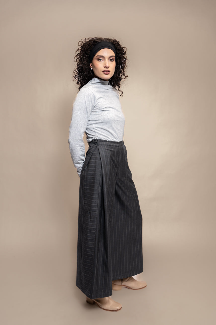 TOP ALBA ALGODÓN ORGÁNICO GRIS