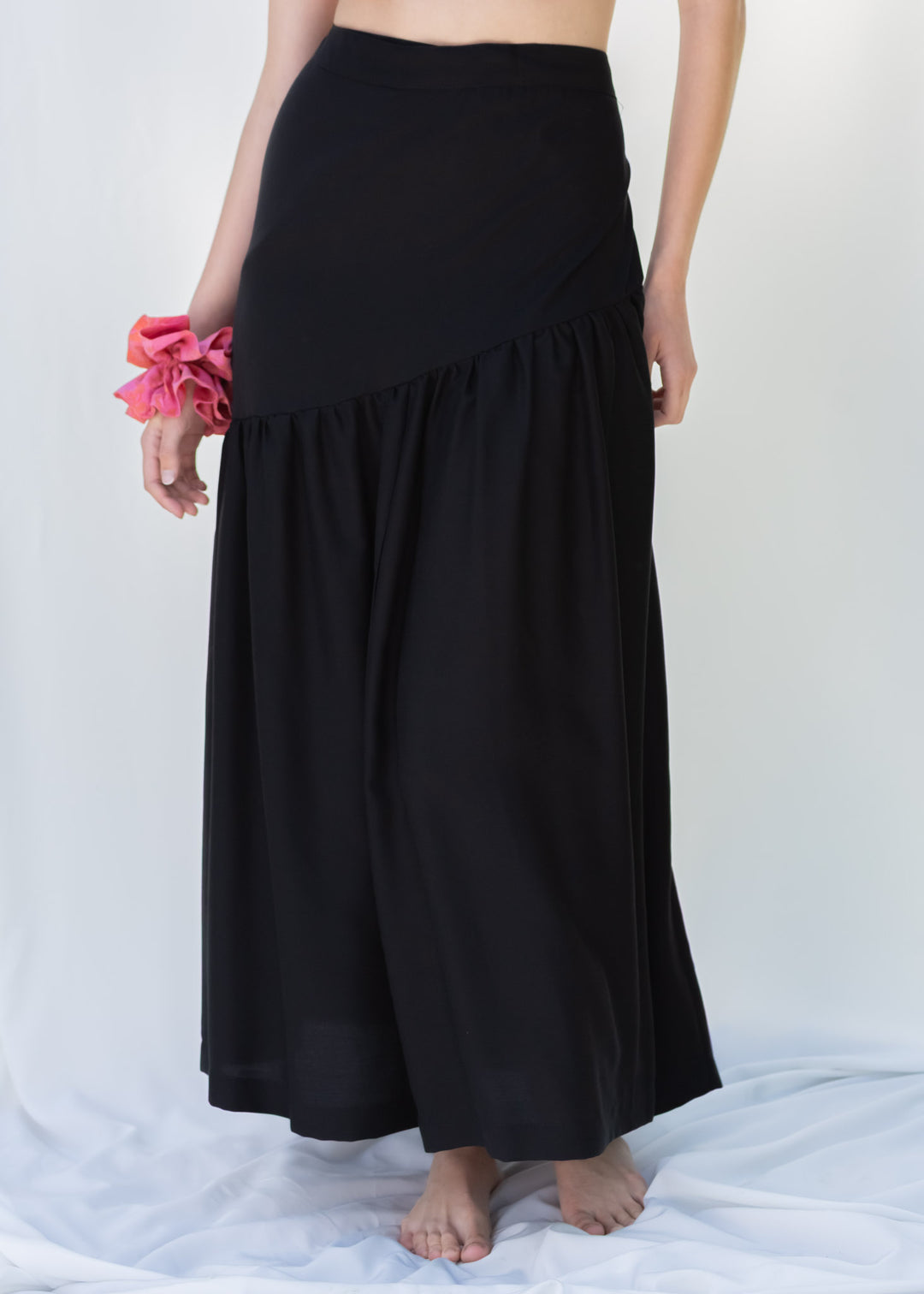FALDA PLEAMAR TENCEL™ NEGRO
