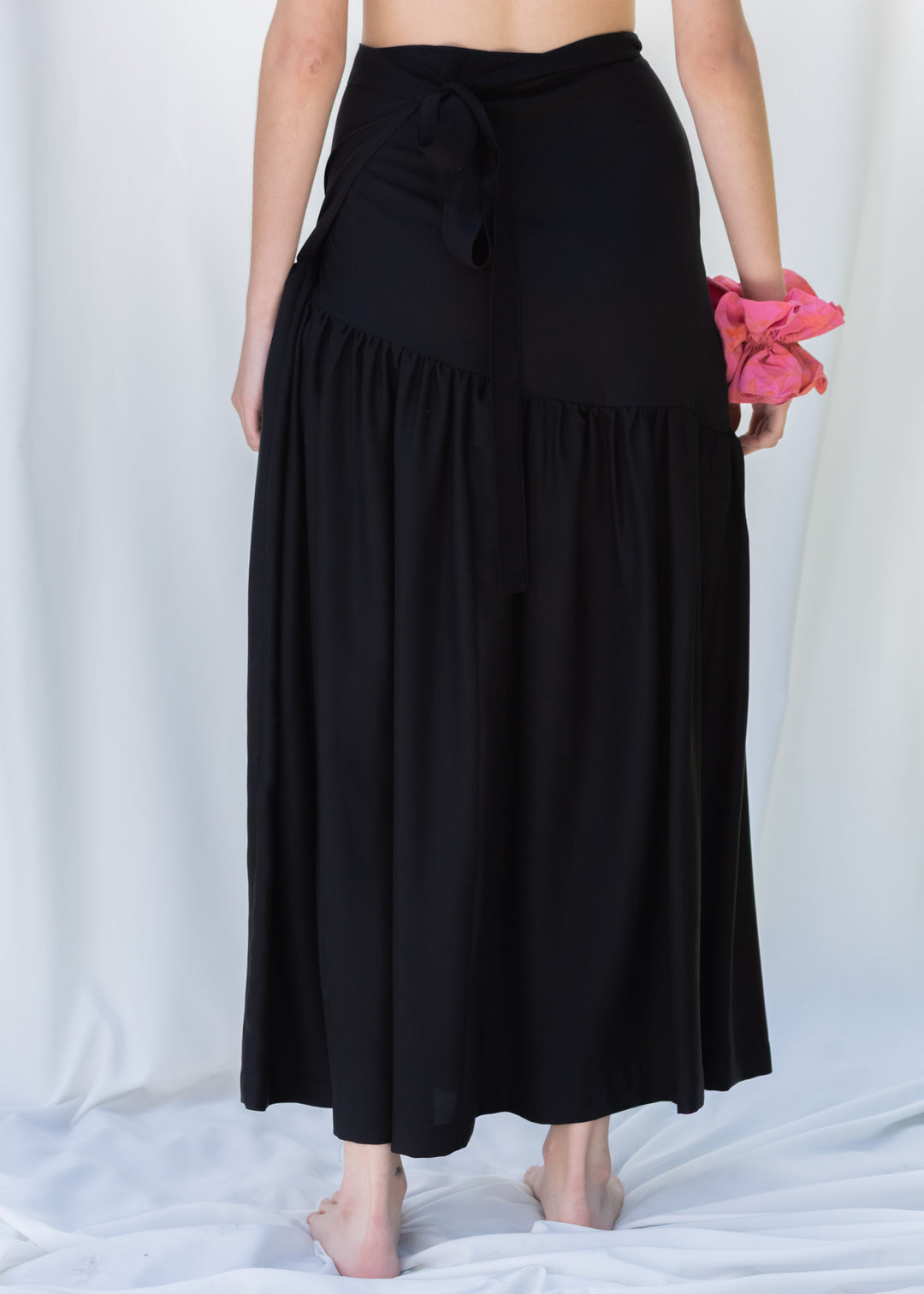 FALDA PLEAMAR TENCEL™ NEGRO
