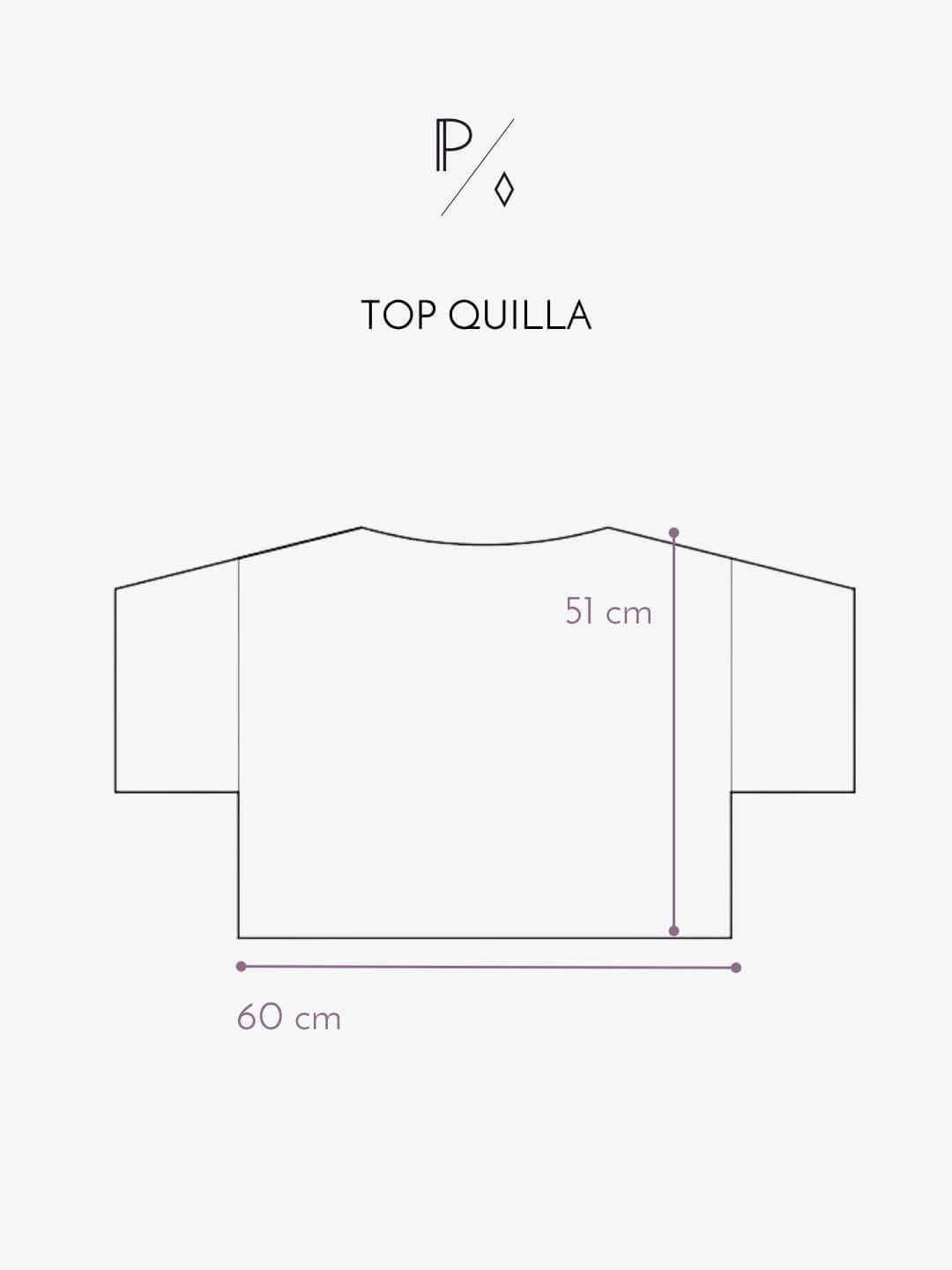 TOP QUILLA TERCIOPELO DE SEDA BURDEO