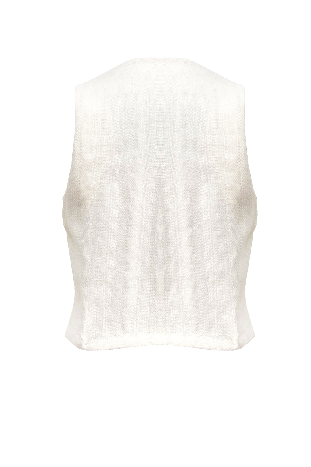 Linen Weave Vest