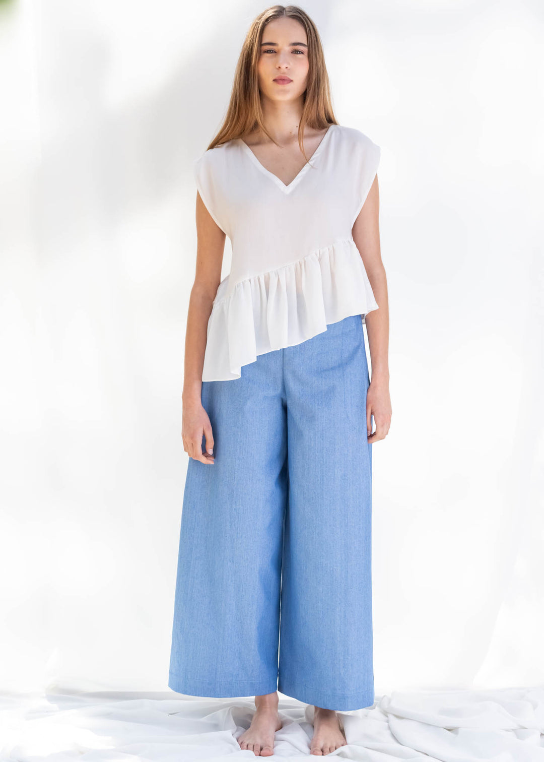 TOP PLEAMAR TENCEL™ BLANCO