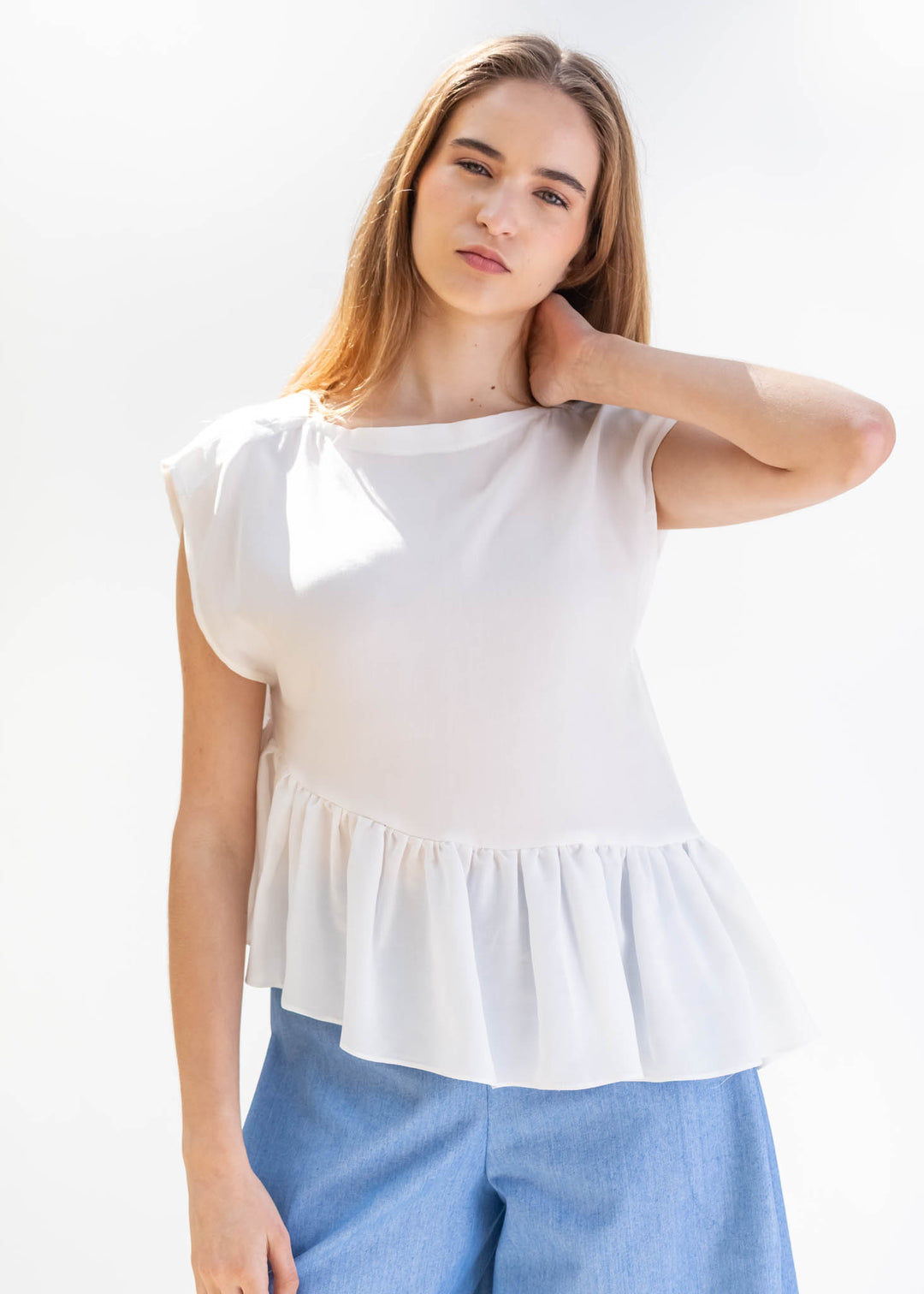 TOP PLEAMAR TENCEL™ BLANCO