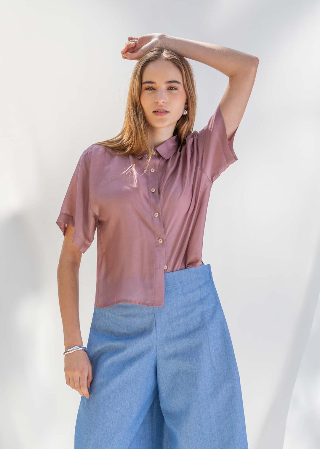 PANTALON LITORAL DENIM CELESTE