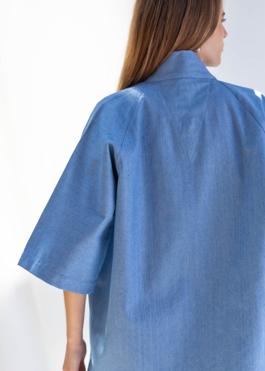CHAQUETA PARAMO DENIM CELESTE