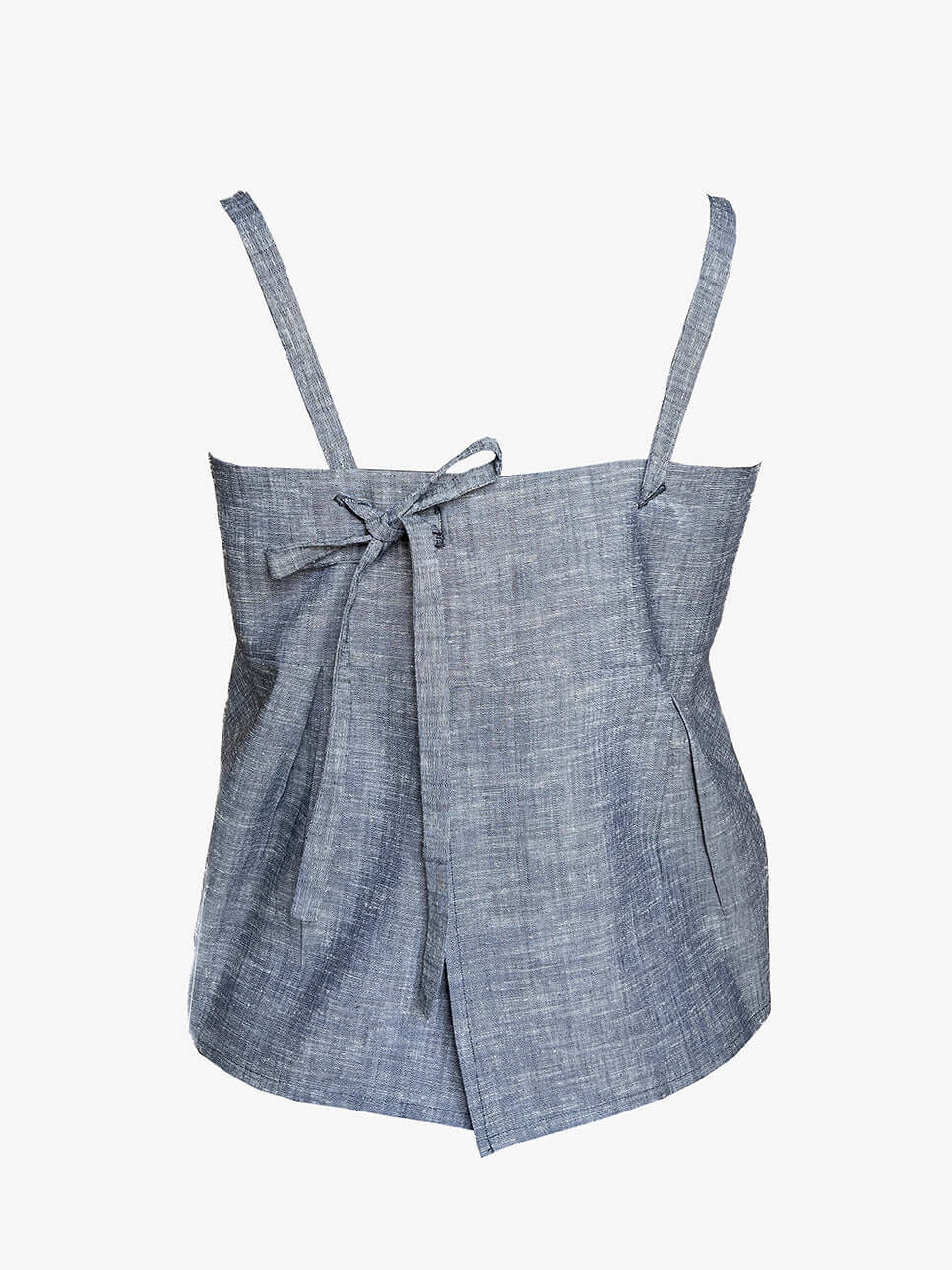 Top Ladera Algodón  Denim