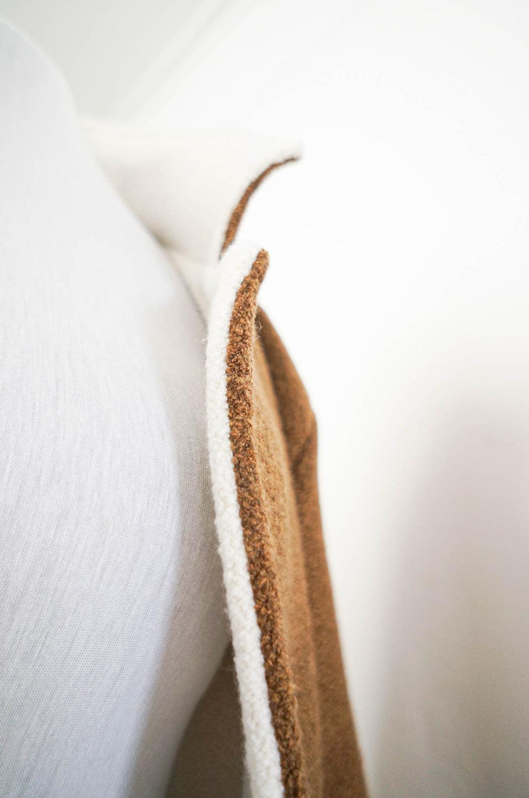 Abrigo Reversible Lana Merino