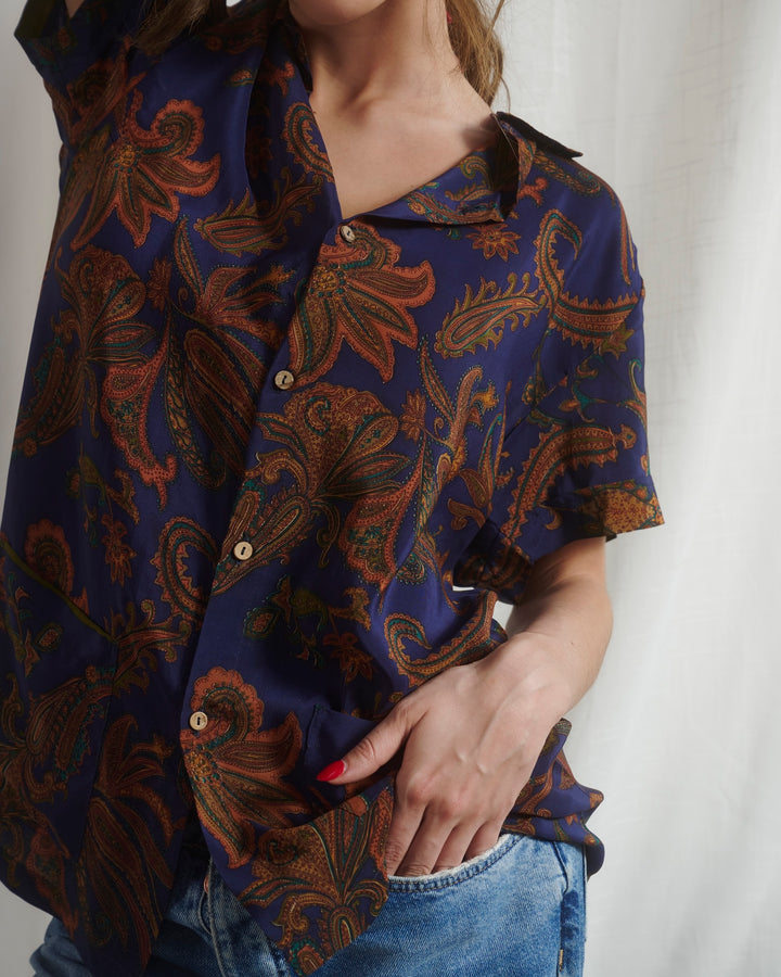 Camisa para Dos Seda