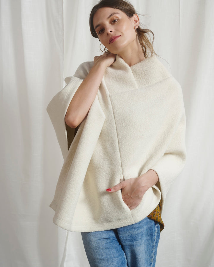 Poncho Niebla 100% Lana