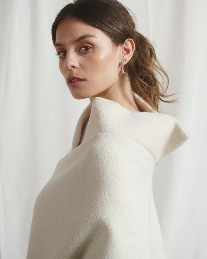 Poncho Niebla 100% Lana