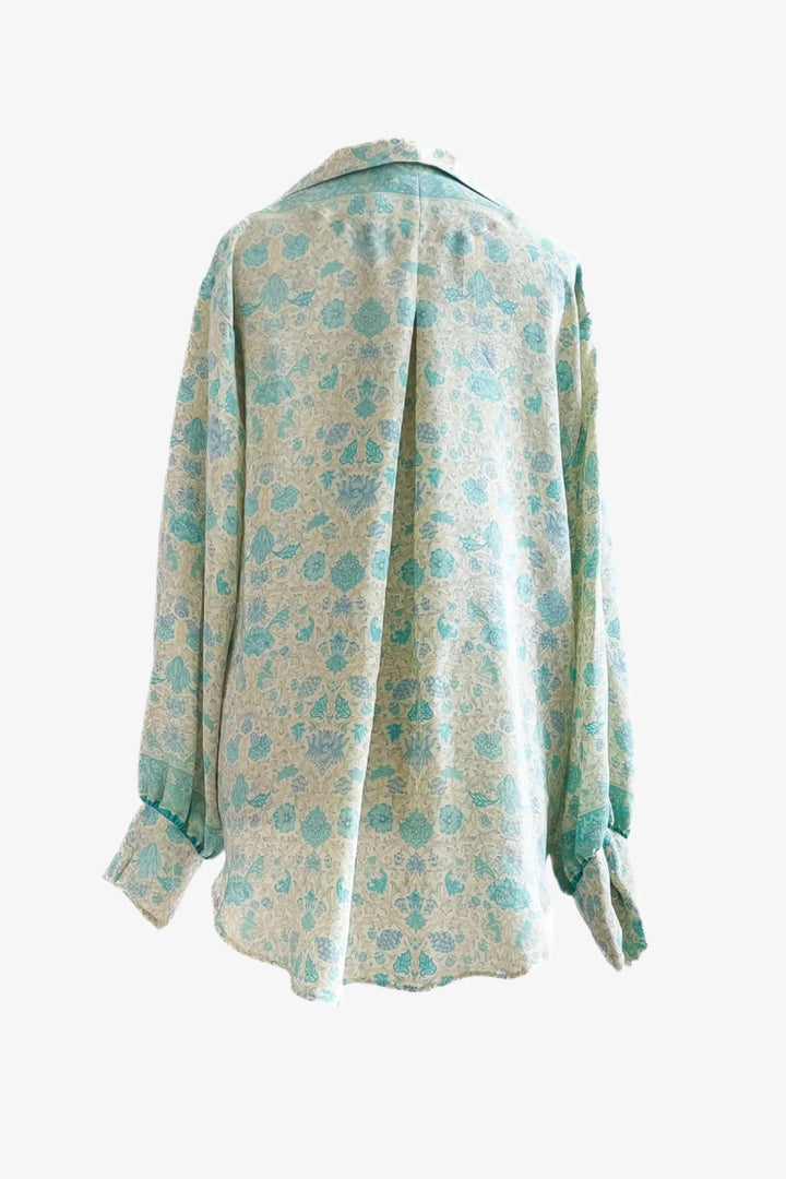 Blusón Camisero Seda