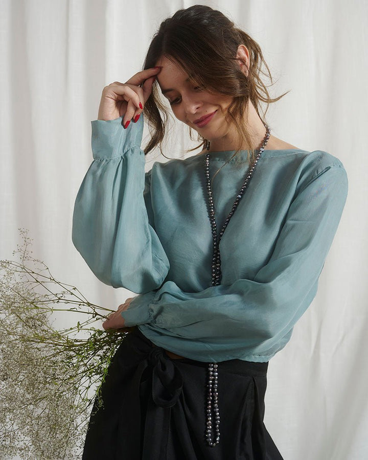 Blusón del Valle Cupro - PAULAMAR - Bluson del Valle - m. larga