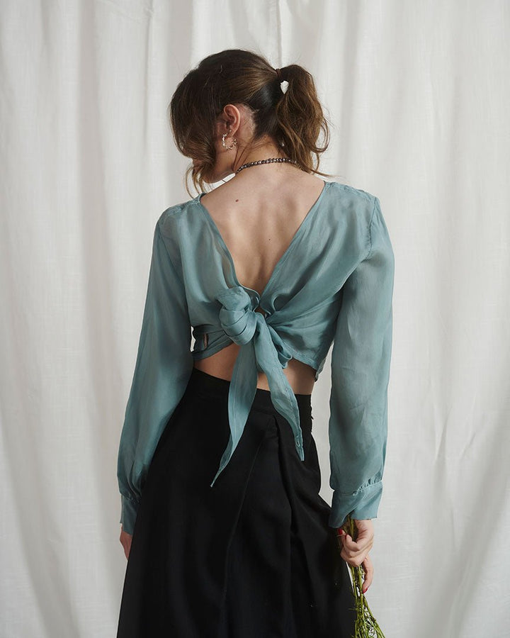 Blusón del Valle Cupro - PAULAMAR - Bluson del Valle - m. larga