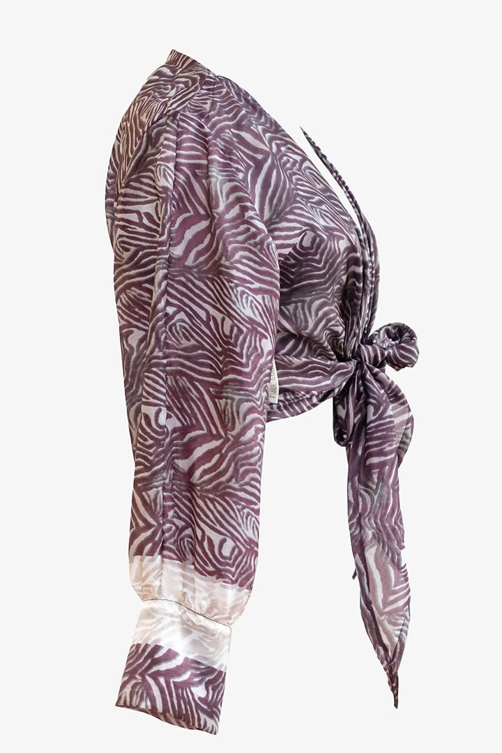 Blusón del Valle Seda - PAULAMAR - Bluson del Valle - m. larga