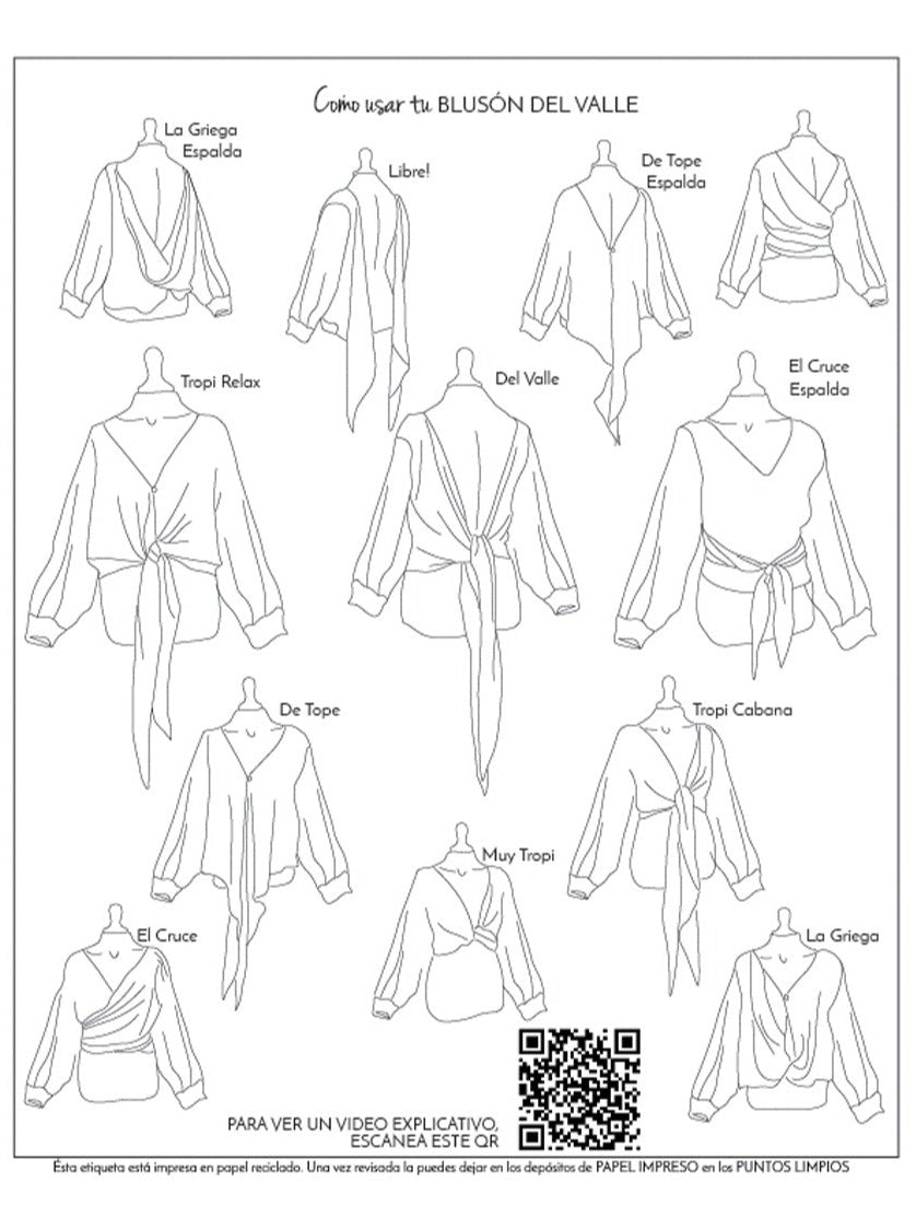 Blusón del Valle TENCEL™ - PAULAMAR - Bluson del Valle - m. larga