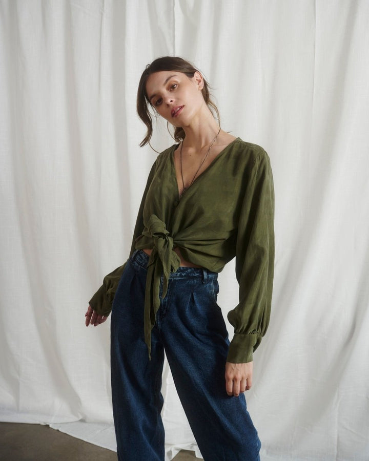 Blusón del Valle TENCEL™ - PAULAMAR - Bluson del Valle - m. larga