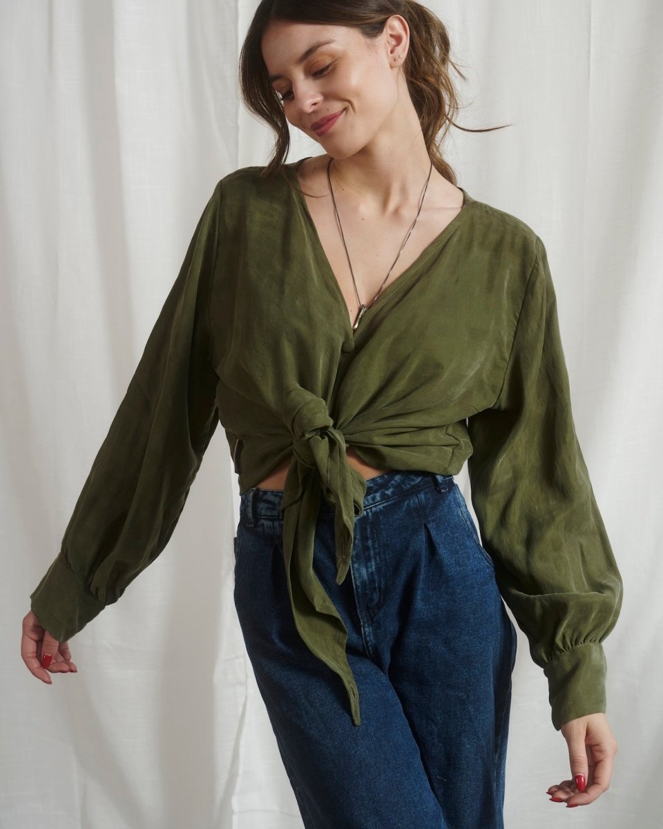 Blusón del Valle TENCEL™ - PAULAMAR - Bluson del Valle - m. larga