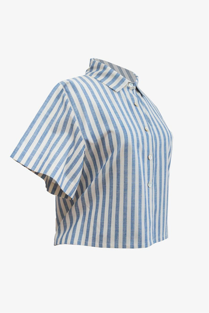 Camisa Crop - PAULAMAR - Camisa - m. corta