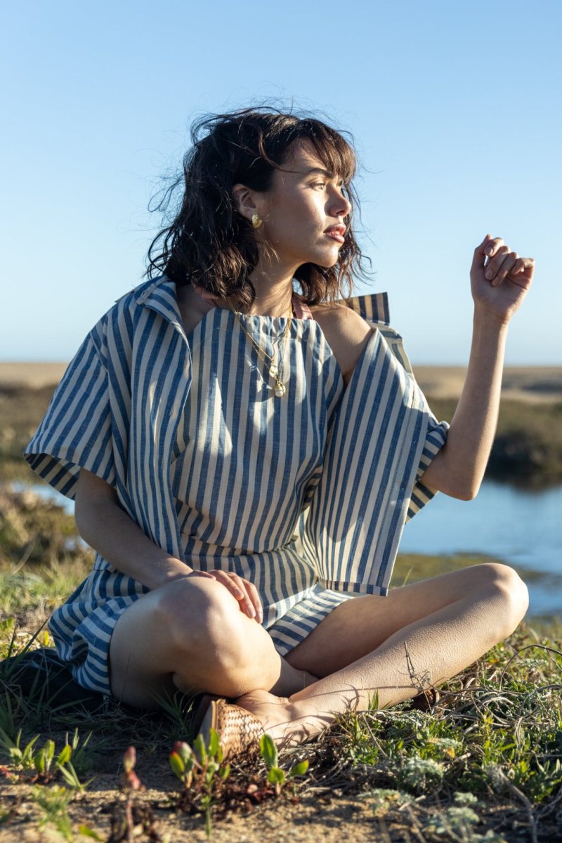 Camisa Crop - PAULAMAR - Camisa - m. corta