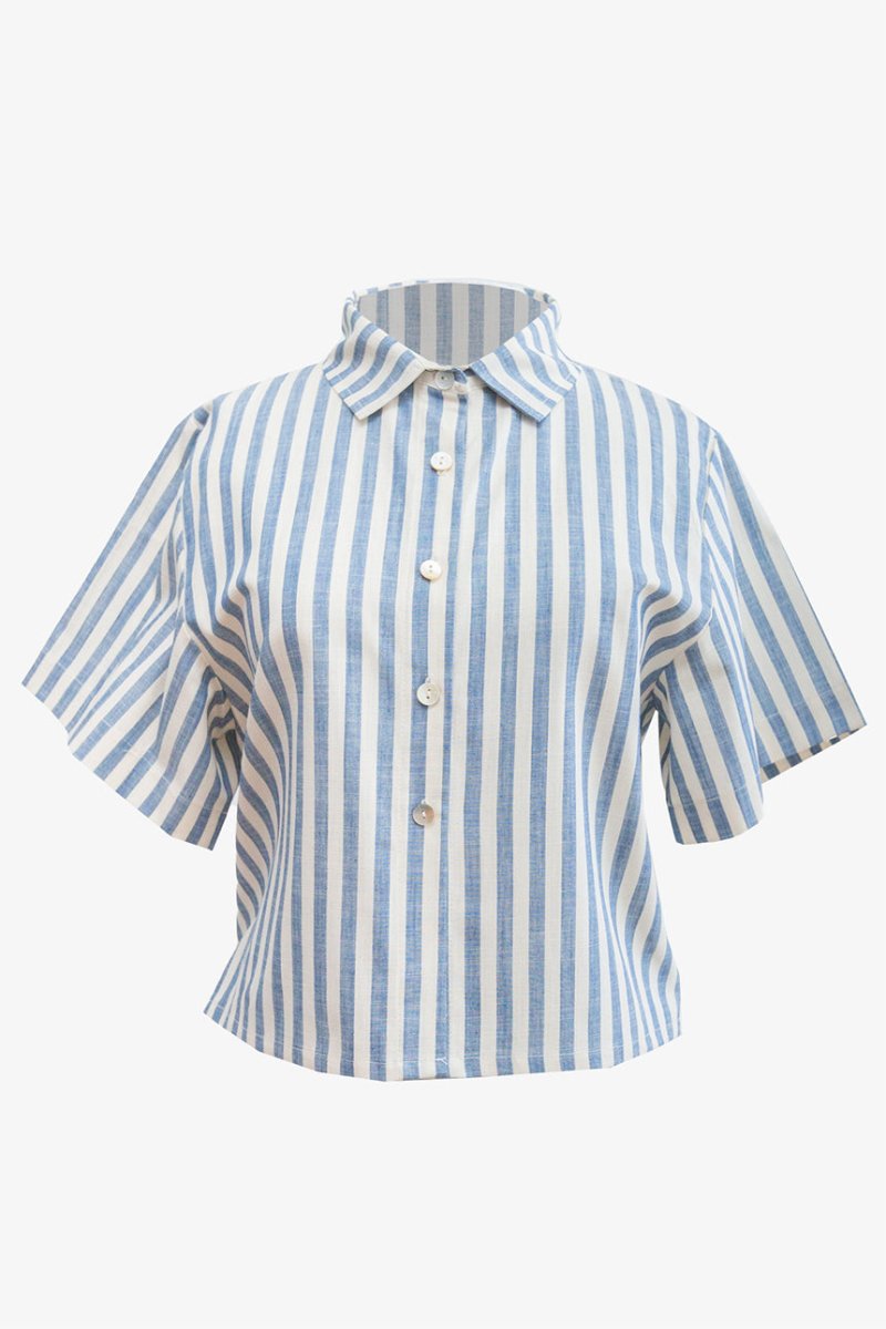 Camisa Crop - PAULAMAR - Camisa - m. corta