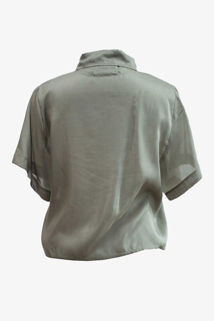 Camisa Crop - PAULAMAR - Camisa - m. corta