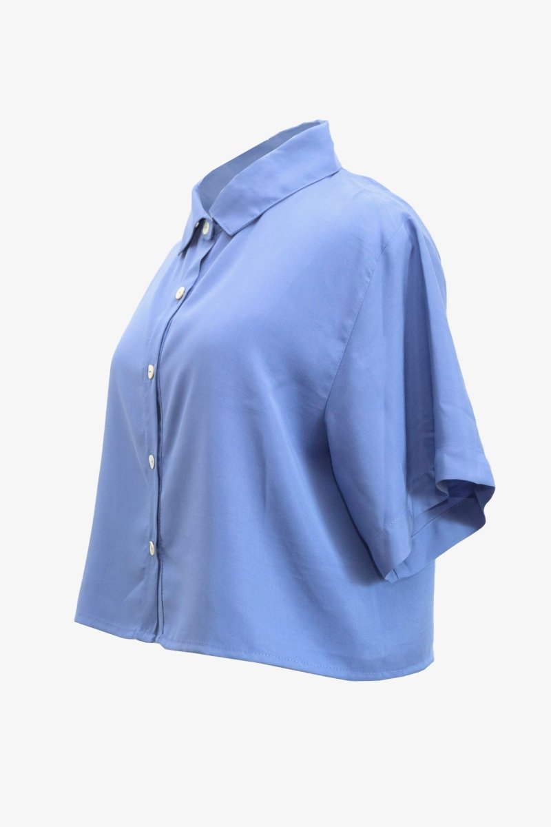 Camisa Crop TENCEL™ - PAULAMAR - Camisa - m. corta