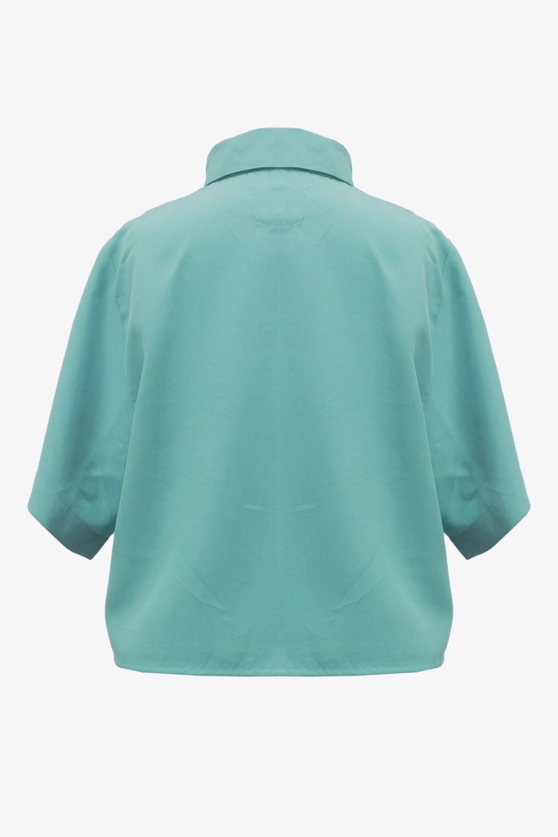 Camisa Crop TENCEL™ - PAULAMAR - Camisa - m. corta