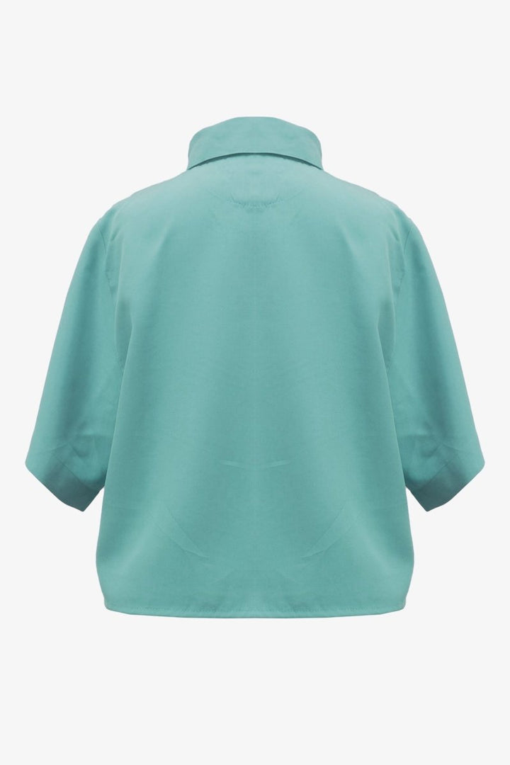 Camisa Crop TENCEL™ - PAULAMAR - Camisa - m. corta