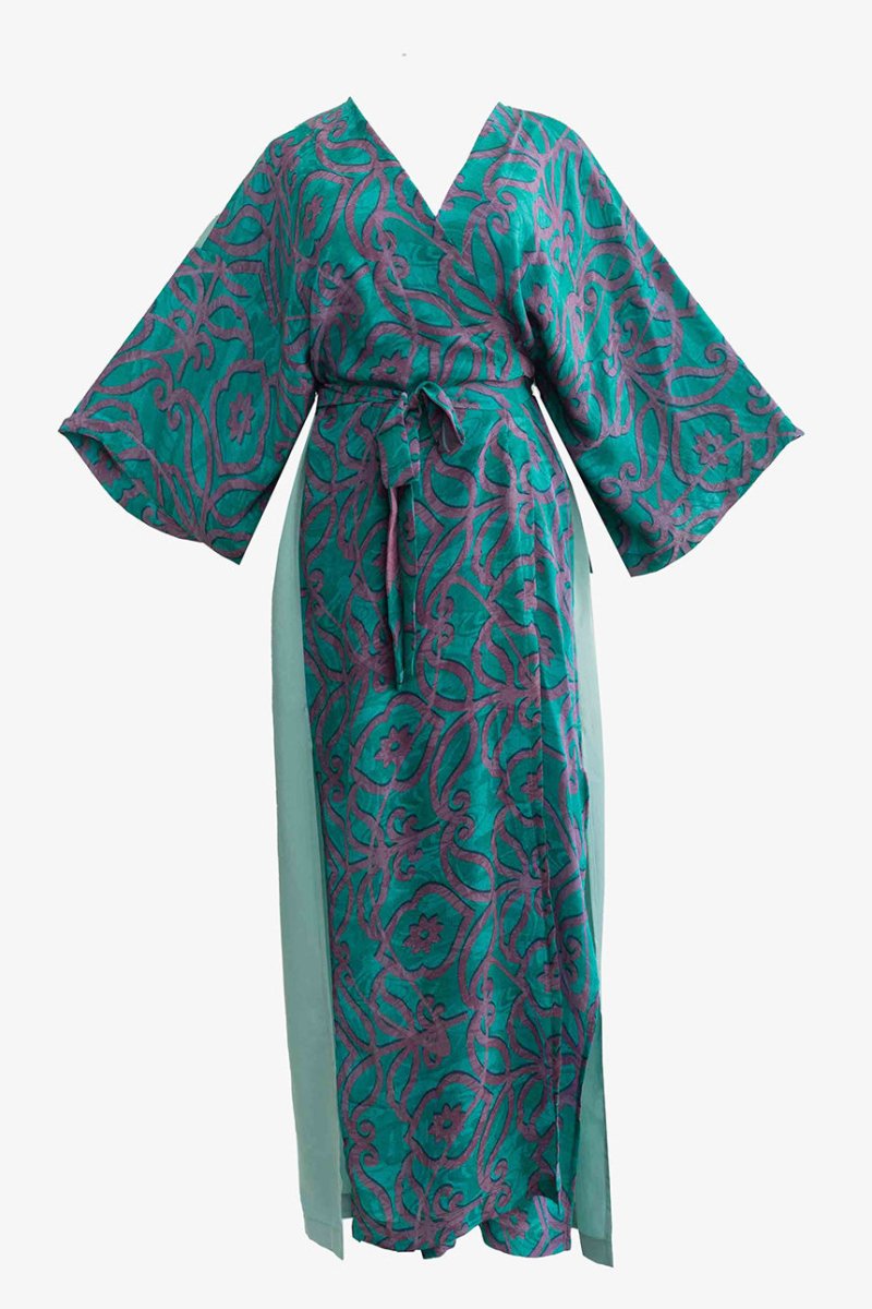 Kimono Vestido Manantial - PAULAMAR - Vestido