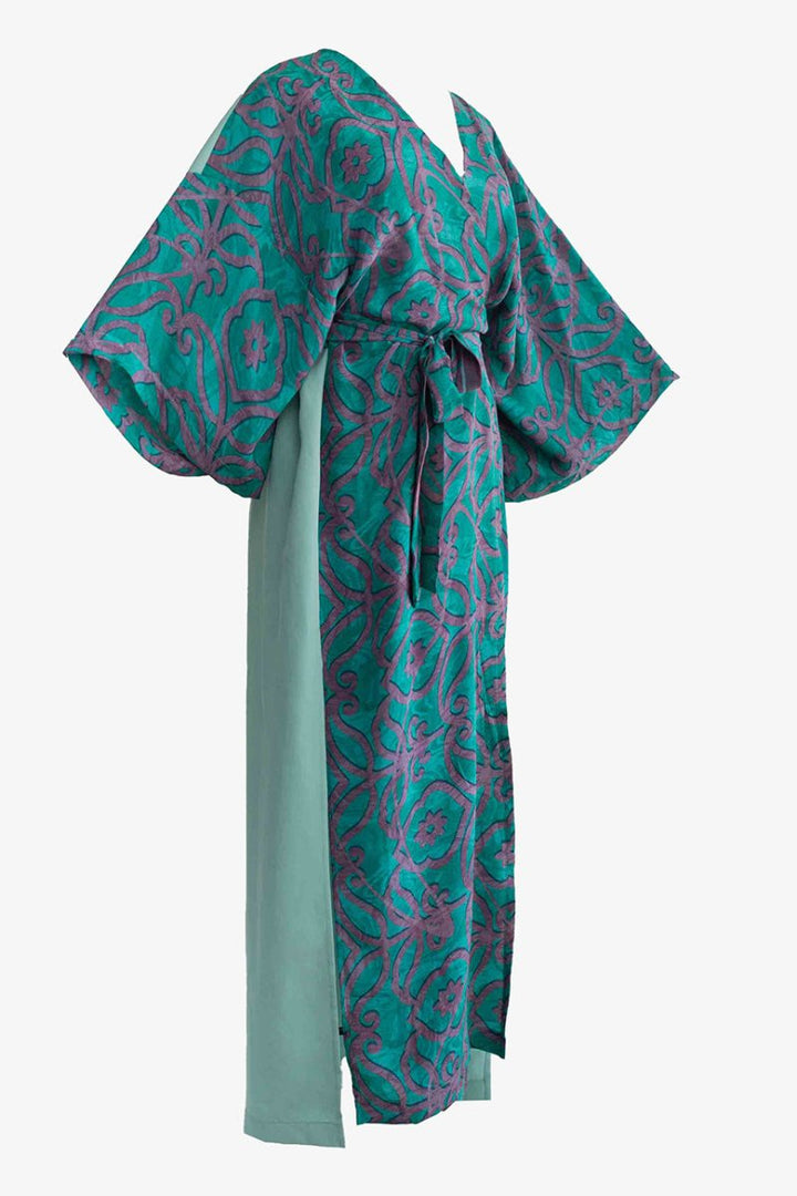 Kimono Vestido Manantial - PAULAMAR - Vestido