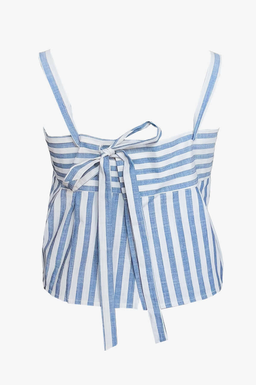 Top Ladera Algodón a Rayas