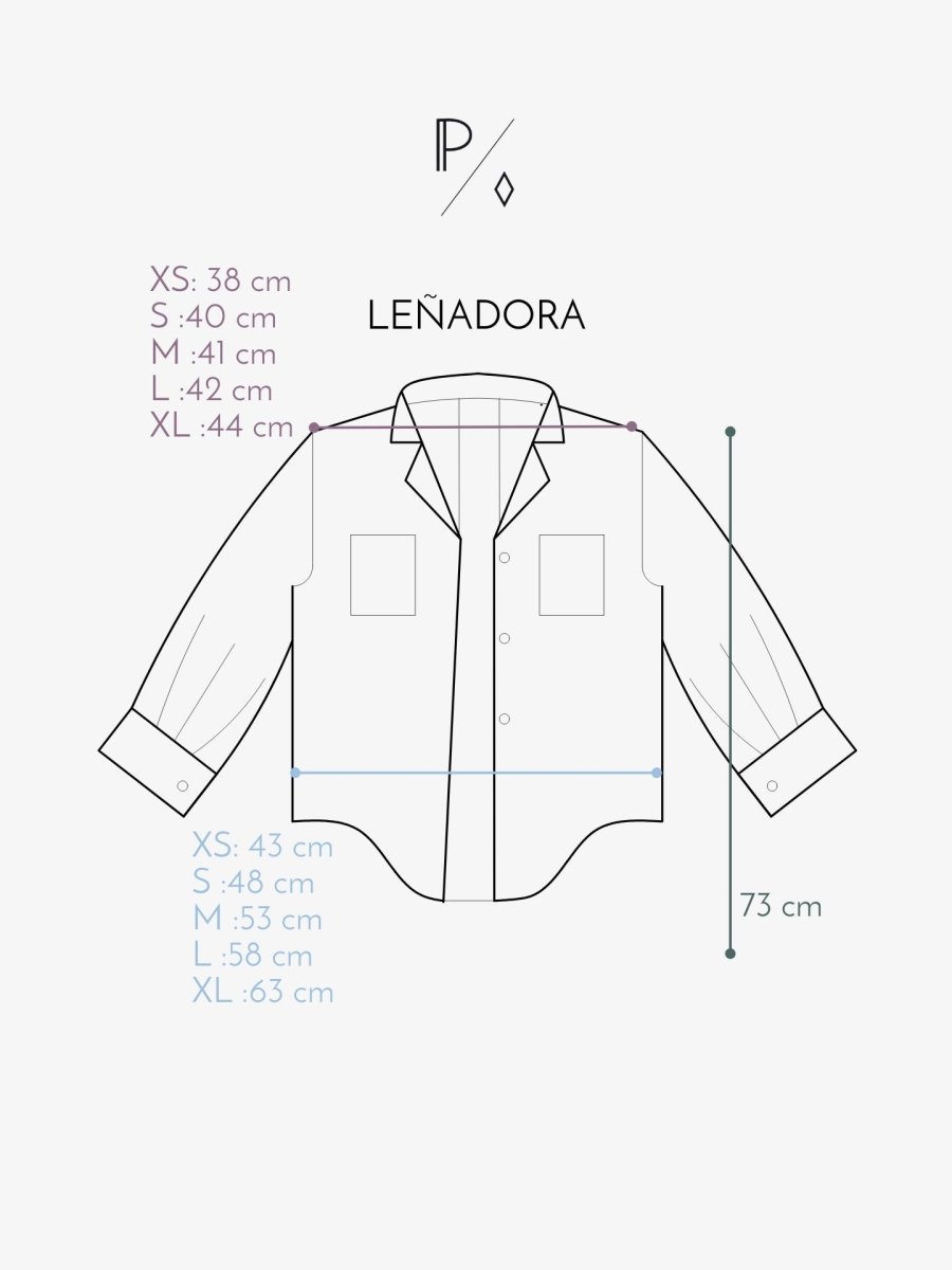 Leñadora 100% Lana - PAULAMAR - Sobrecamisa