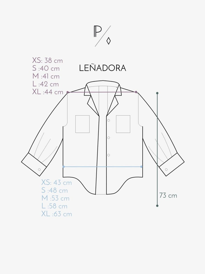 Leñadora 100% Lana - PAULAMAR - Sobrecamisa