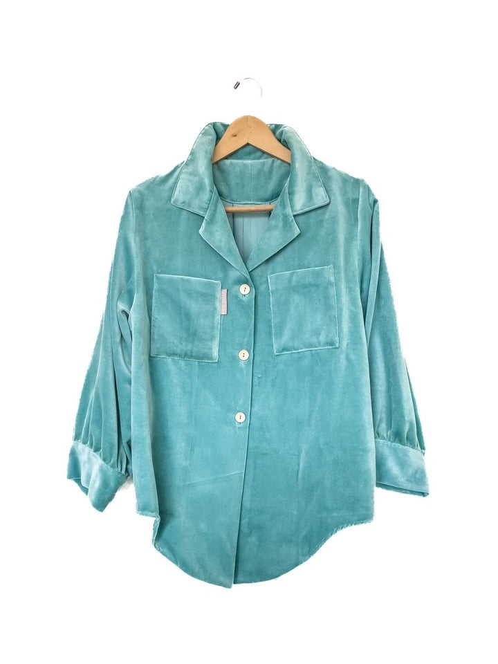 Leñadora Terciopelo - PAULAMAR - Sobrecamisa