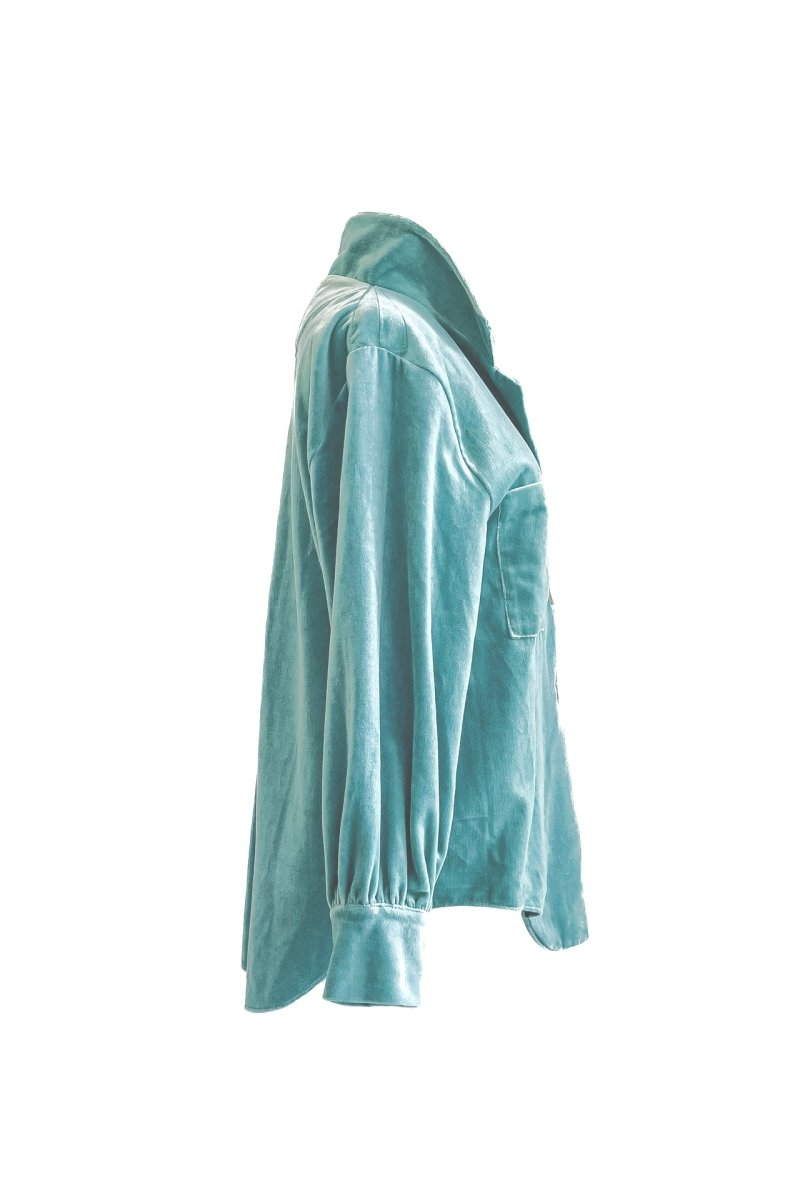 Leñadora Terciopelo - PAULAMAR - Sobrecamisa