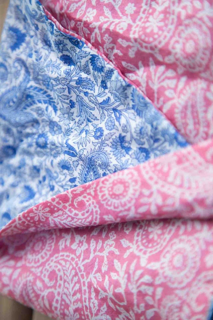 Pañoleta Seda Reversible - PAULAMAR - Pañoleta