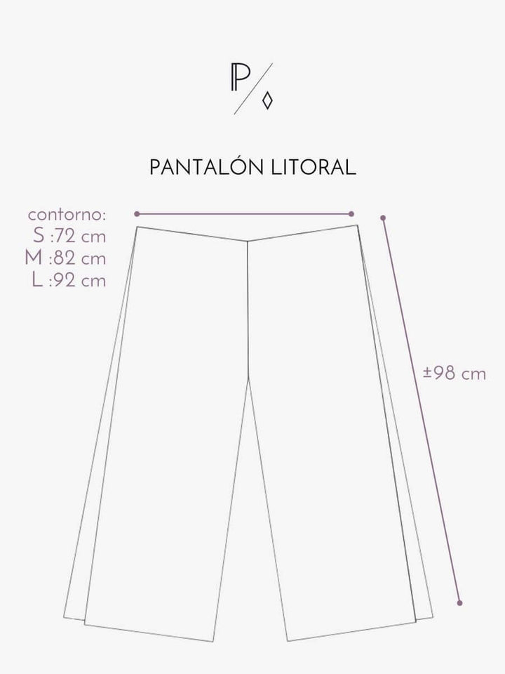 Pantalón Litoral - PAULAMAR - Pantalón
