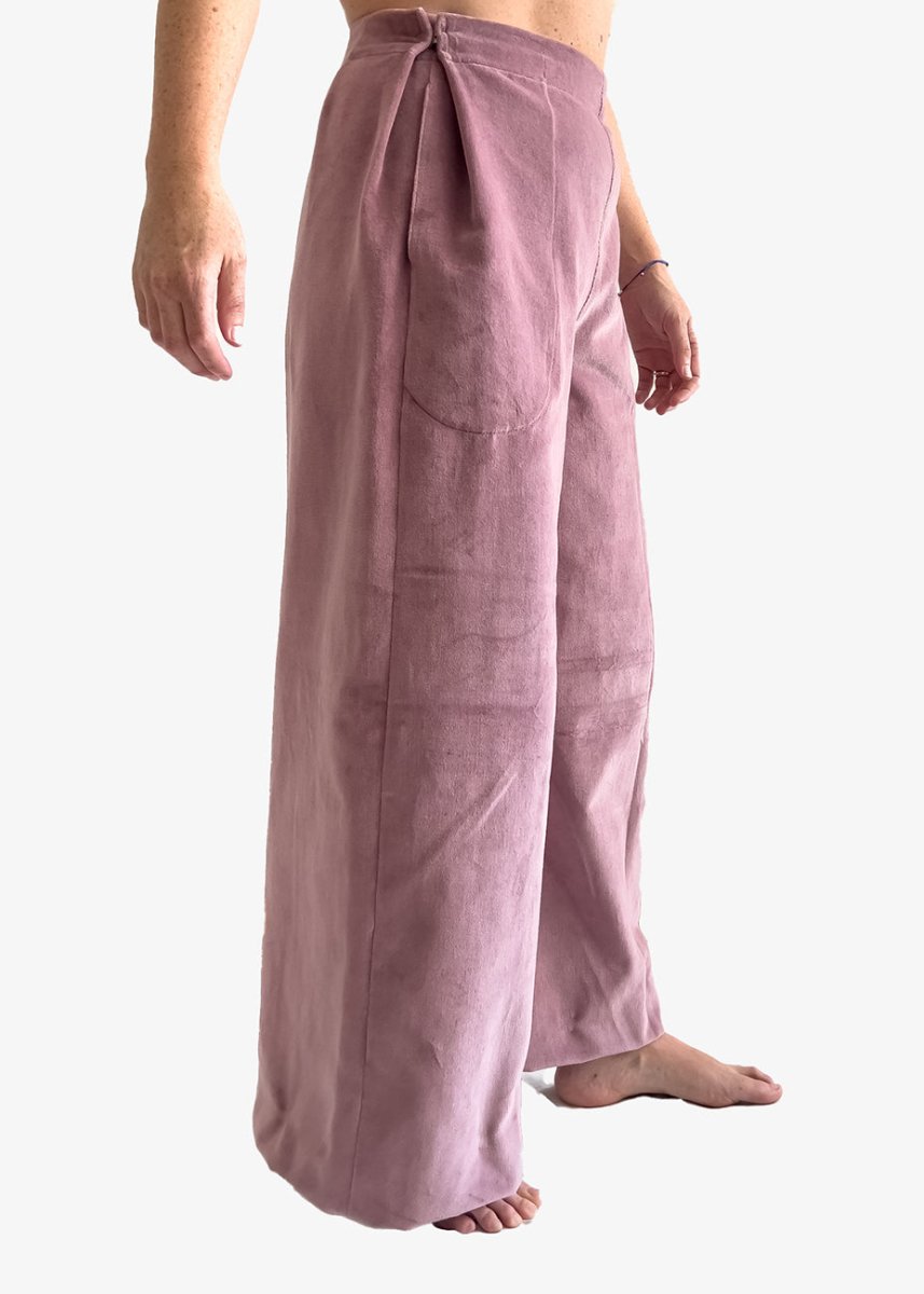 Pantalón Litoral Terciopelo 100% de Algodón Orgánico - PAULAMAR - Pantalón